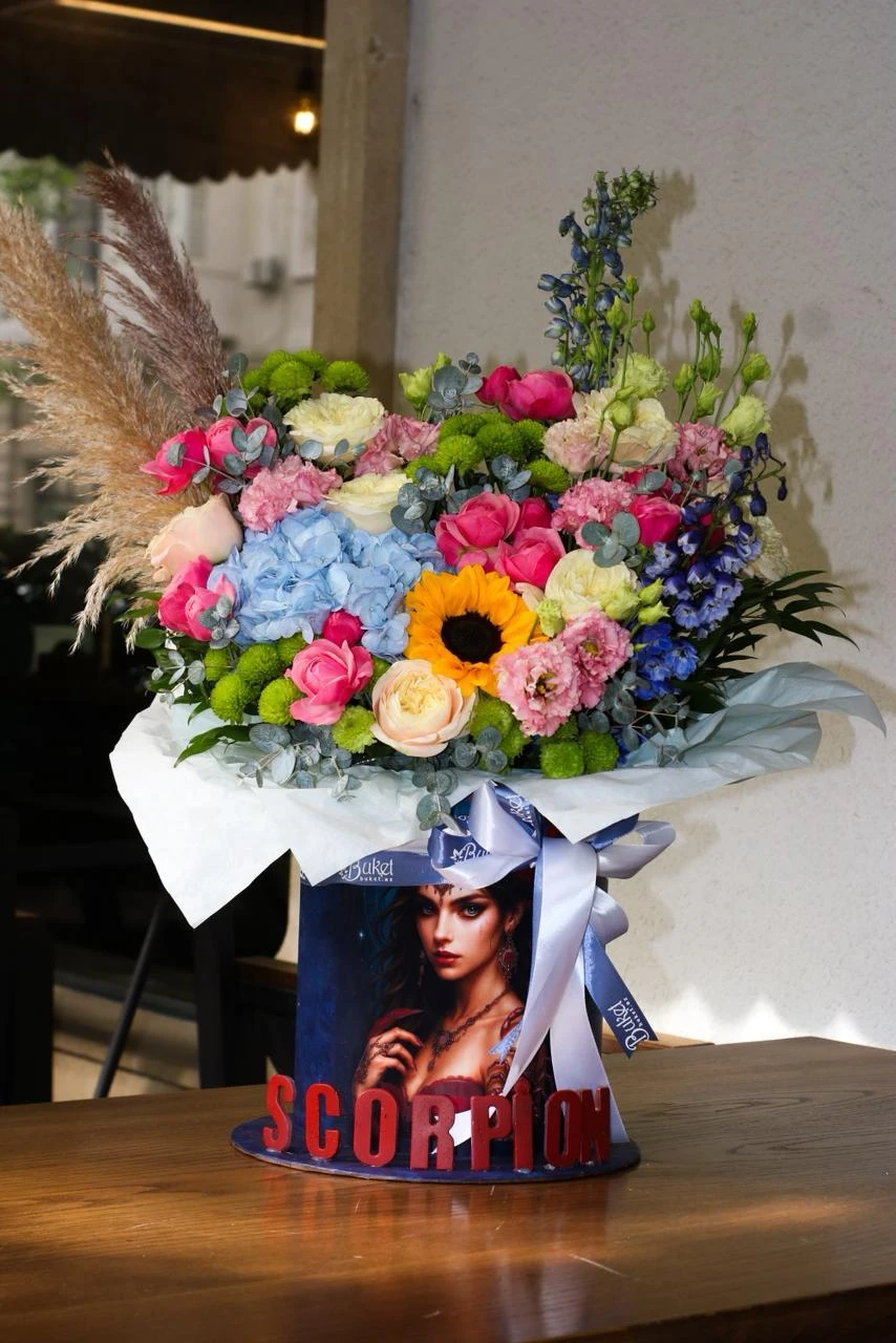 Композиция «Скорпион» в коробке