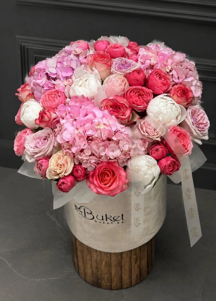Pion qortenziya və kustovoy güllərdən pozisıyası